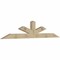 Ekena Millwork Saratoga Rough Sawn Timber Gable Bracket, Douglas Fir, 108"W x 22"H x 4"D x 6"F, 5/12 Pitch GBW108X22X0406SAR00RDF - alternate 2